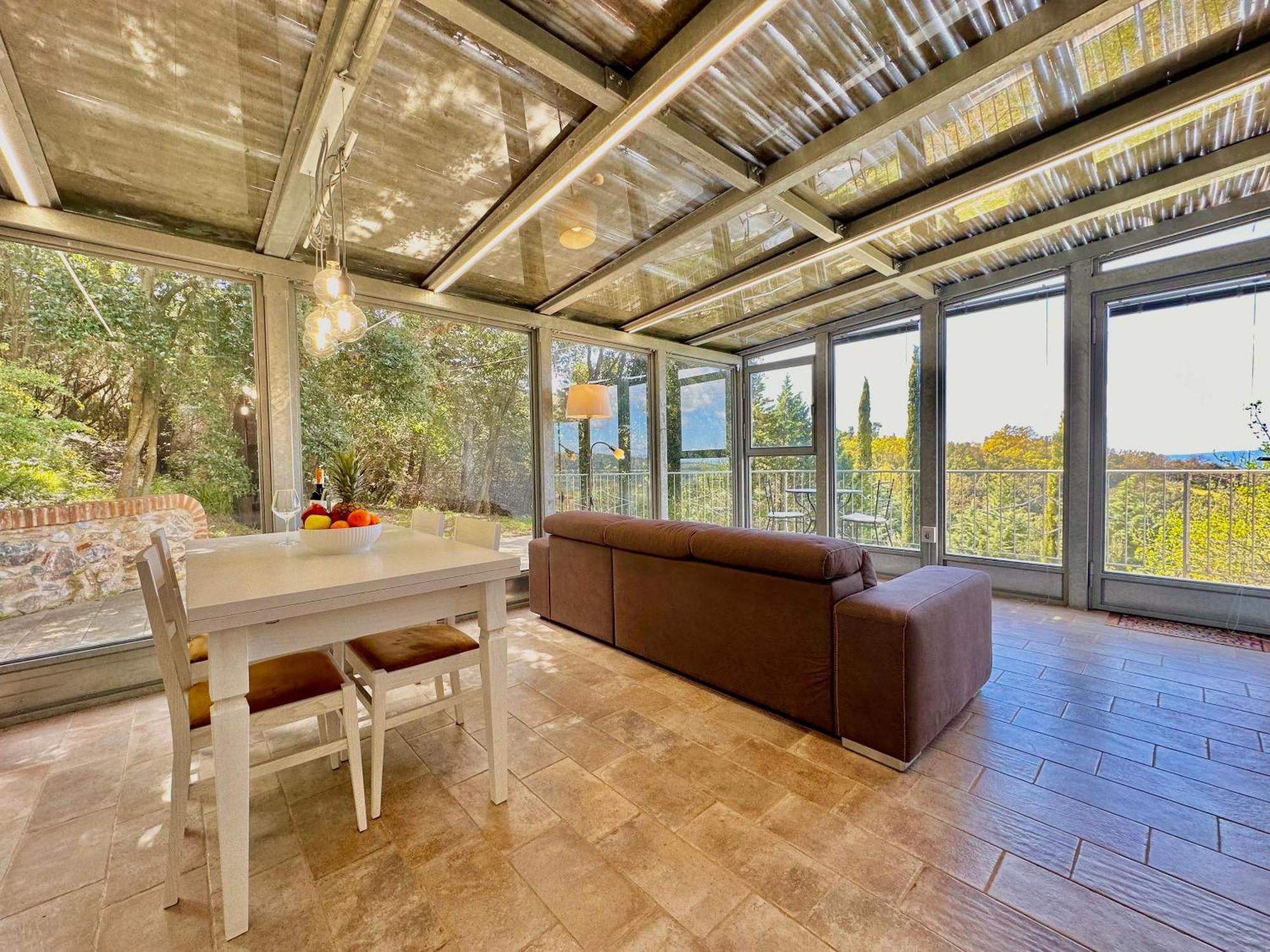 Panorama-Ferien-Toscana Your Cozy And Fully Equipped Vacation Home Масса-Мариттима Экстерьер фото